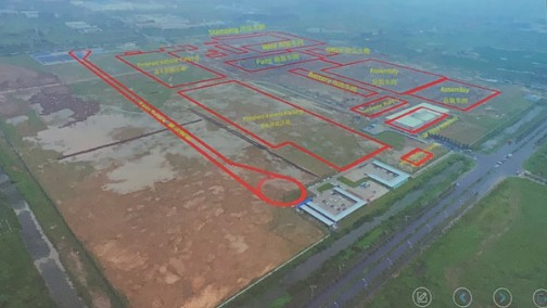 拜腾南京工厂最新进度曝光：年底主体建筑封顶，2019 年底投产