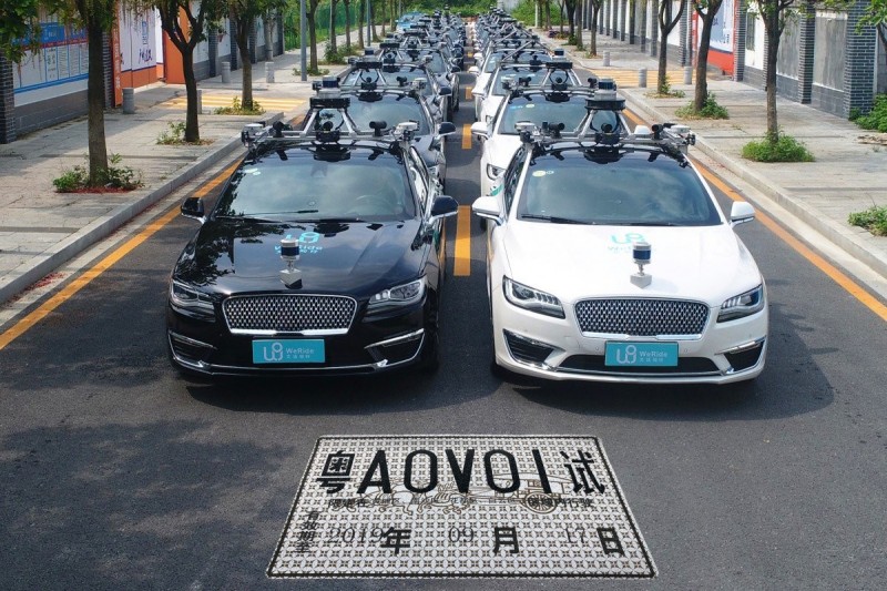 WeRide's auto<em></em>nomous vehicles are currently being road-tested in Guangzhou, China. (Picture: Handout)