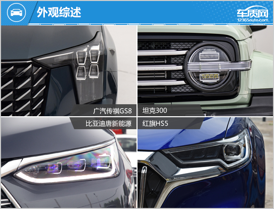 SUV，自主品牌，比亚迪，坦克300，自主suv,坦克300，广汽传祺GS8，比亚迪唐新能源，红旗HS5