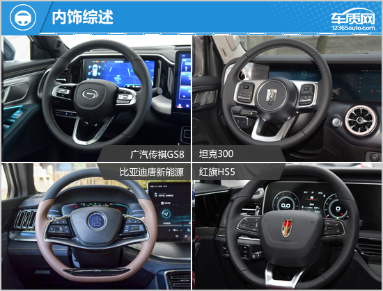 SUV，自主品牌，比亚迪，坦克300，自主suv,坦克300，广汽传祺GS8，比亚迪唐新能源，红旗HS5