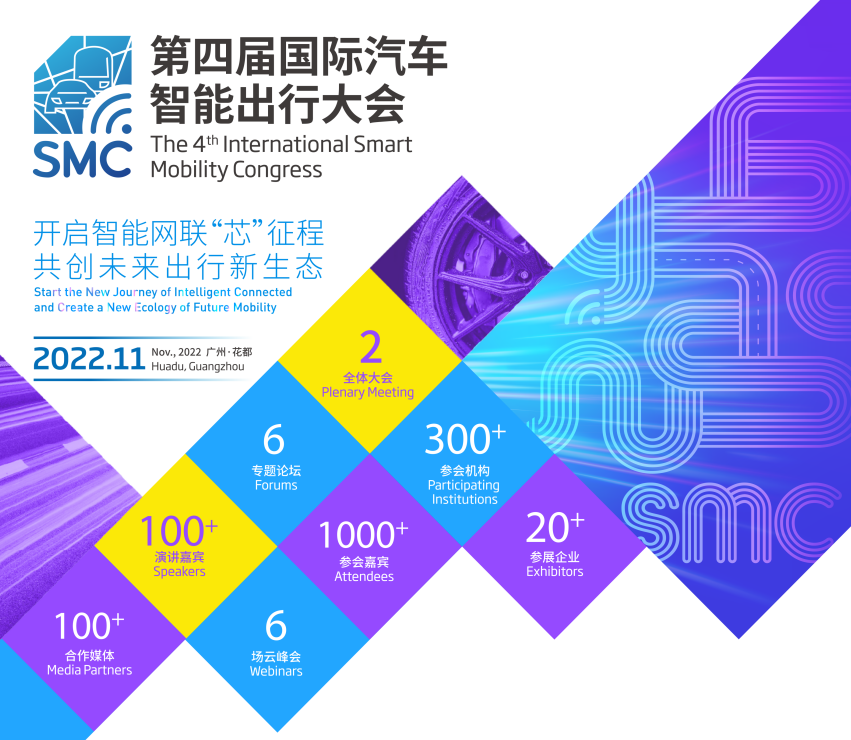 2022 国际汽车智能出行大会（SMC）开放主题峰会、专题会议承办合作